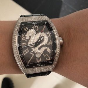 Franck Muller Diamonds V45 Limited Dragon Sold